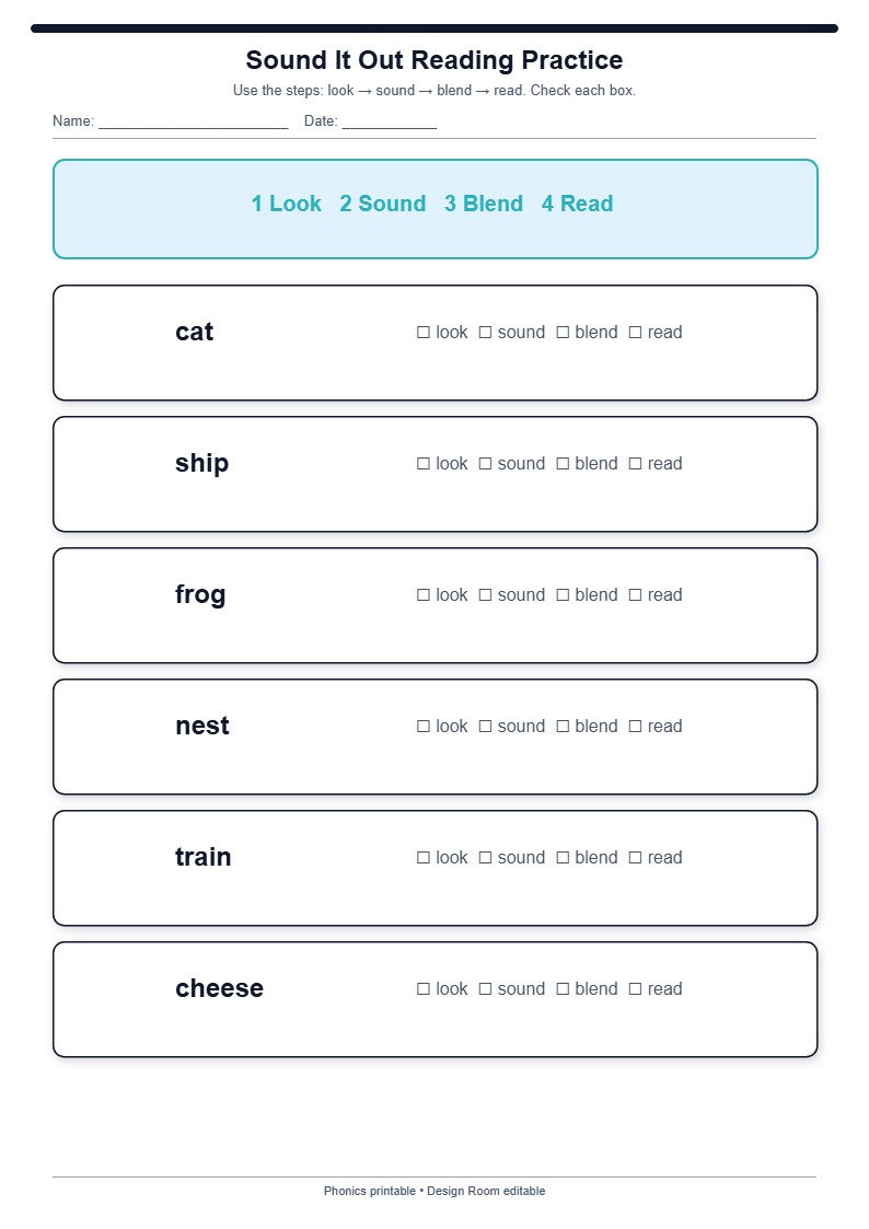 Sound It Out Reading Practice