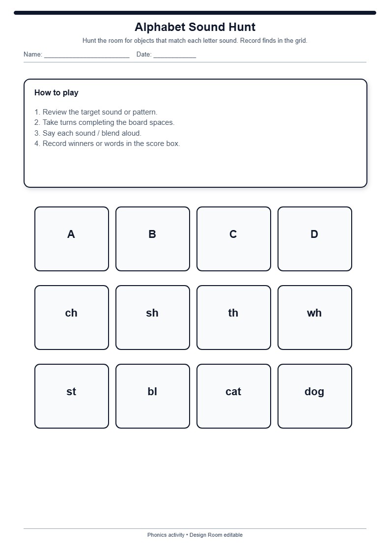 Alphabet Sound Hunt