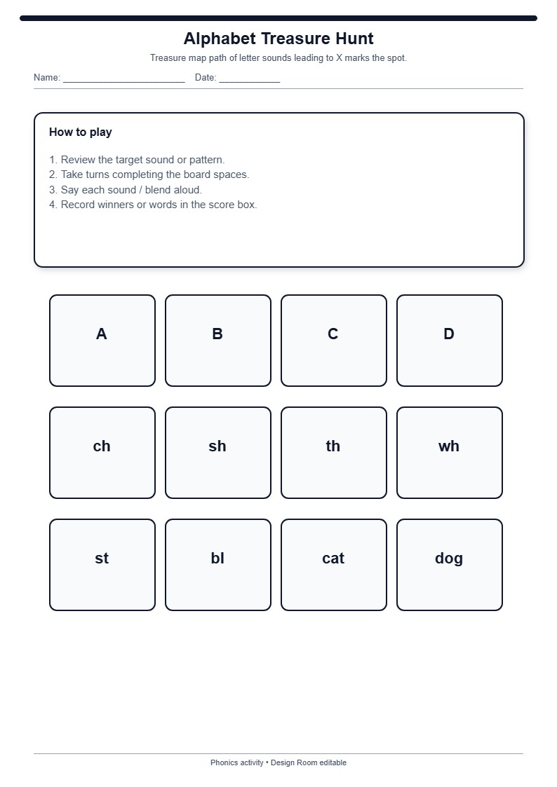 Alphabet Treasure Hunt