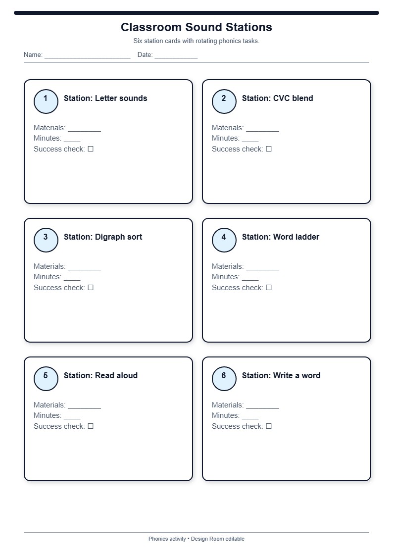 Classroom Sound Stations