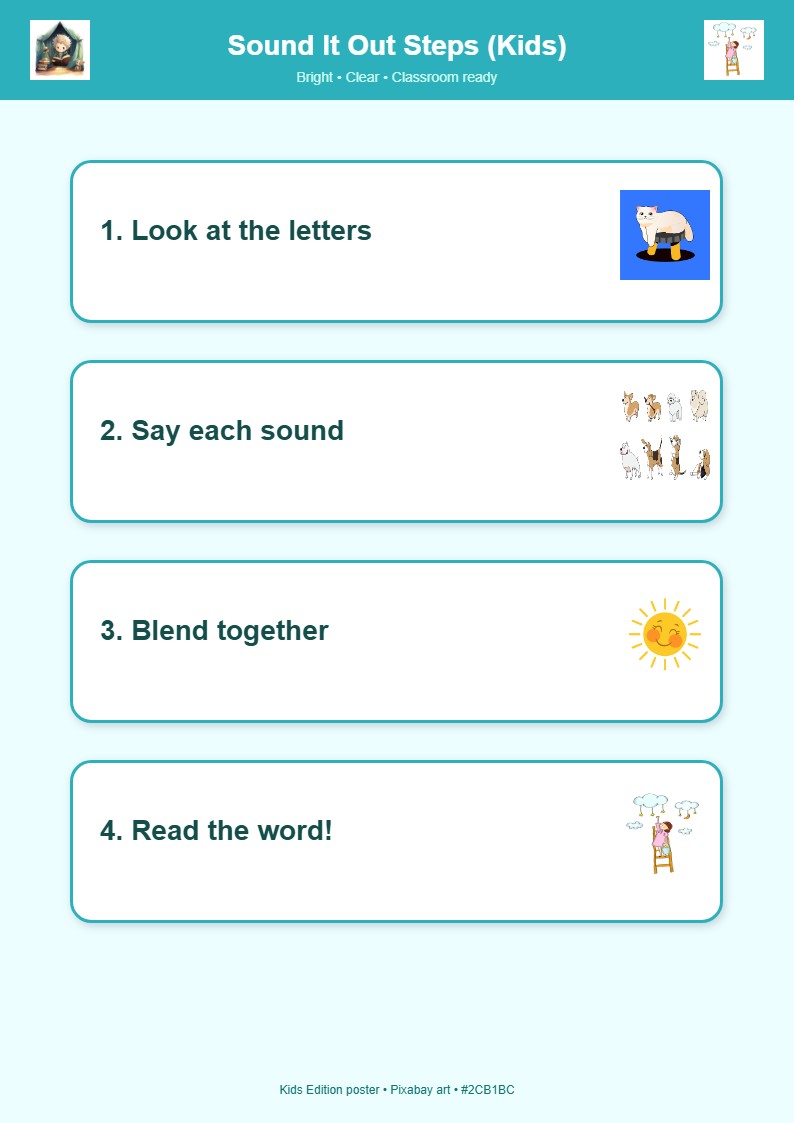 Sound It Out Steps (Kids)