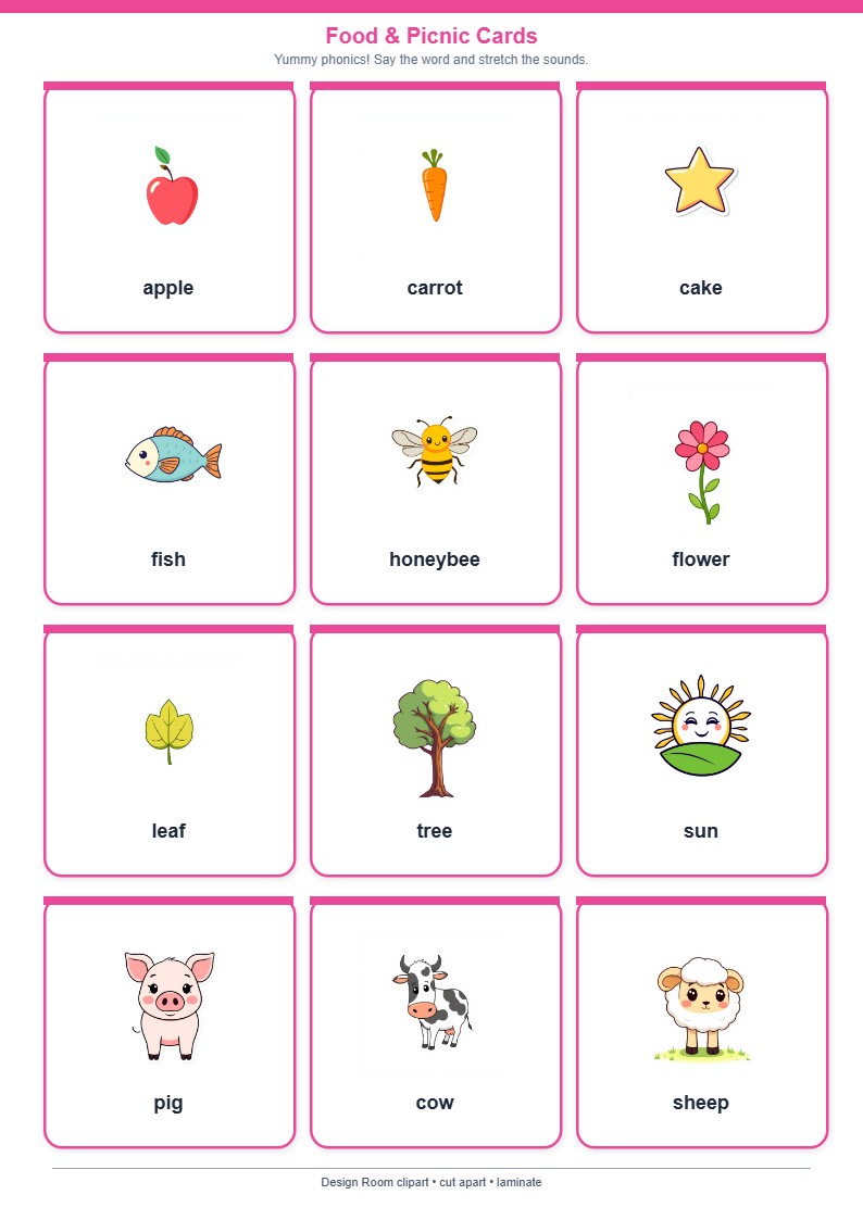 Food & Picnic Cards