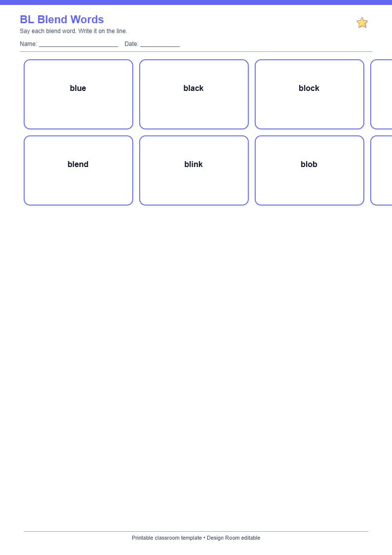BL Blend Words