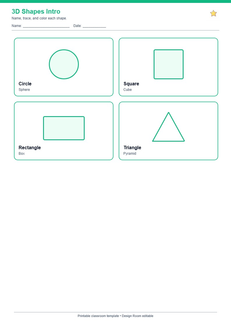 3D Shapes Intro