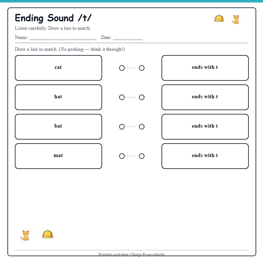 Ending Sound /t/