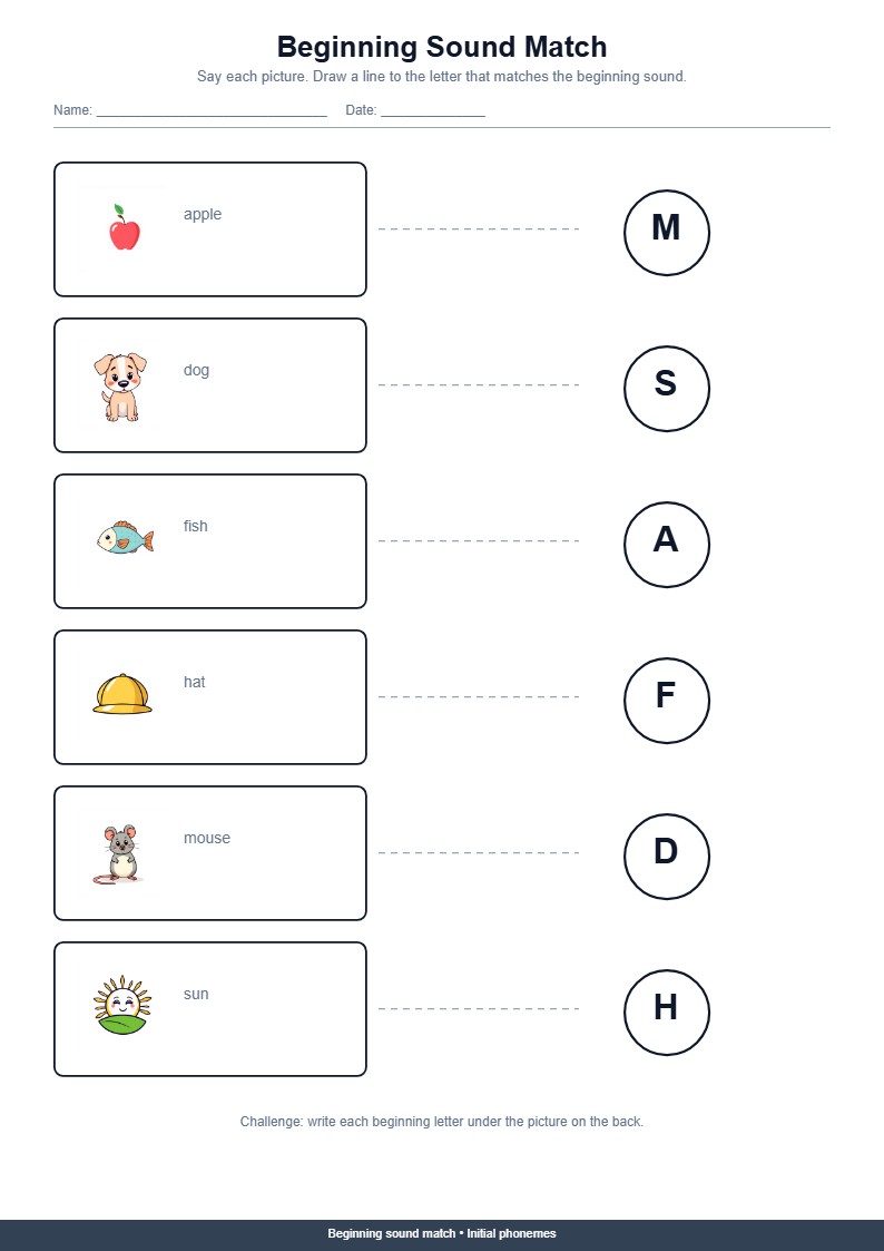 Beginning Sound Match
