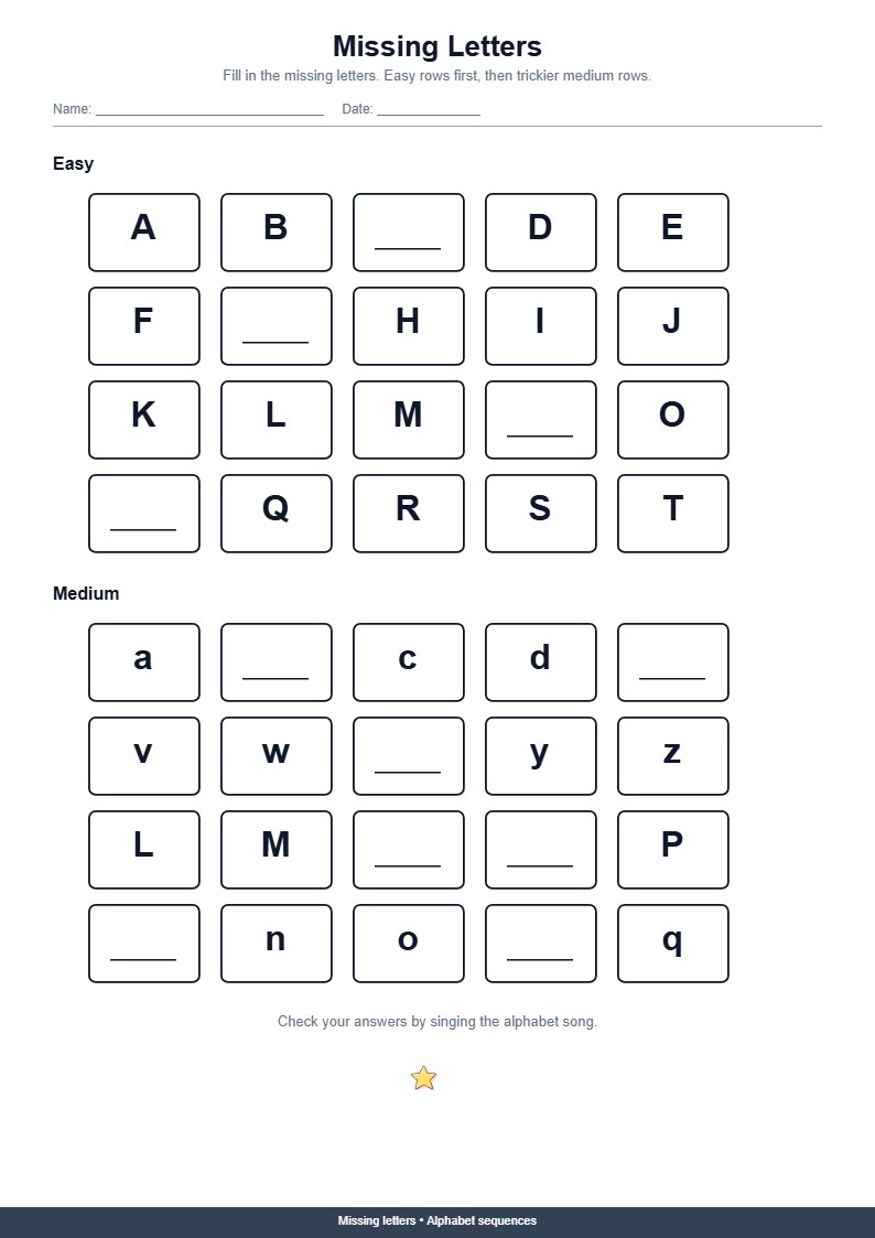 Missing Letters